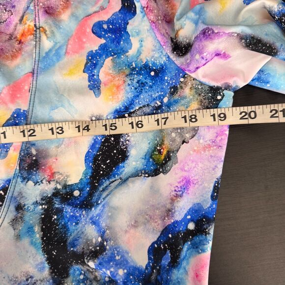 Elhoffer Wrap Dress Womens Large Essentials Nebula Dreams Space Galaxy Retired - Picture 10 of 12